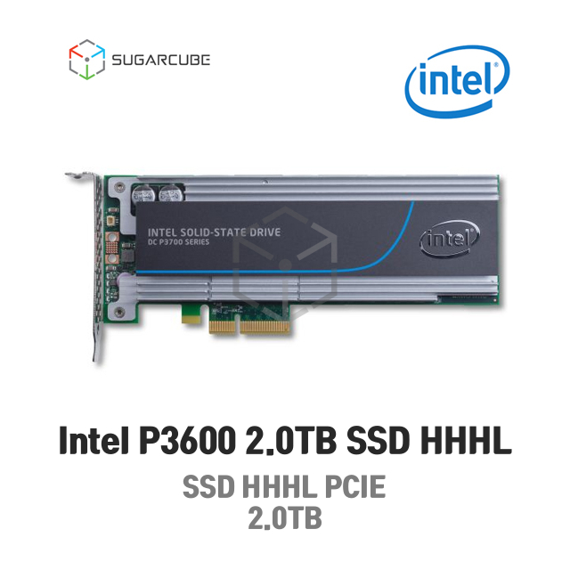 INTEL 2TB P3600 NVME PCIE HHHL 인텔ssd 서버SSD