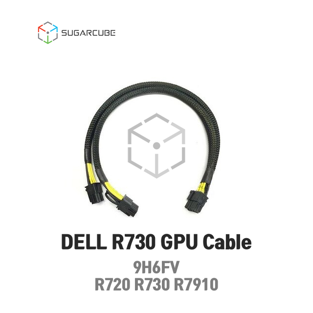 델서버 DELL R730 GPU Cable 서버그래픽카드 케이블 9H6FV J30DG
