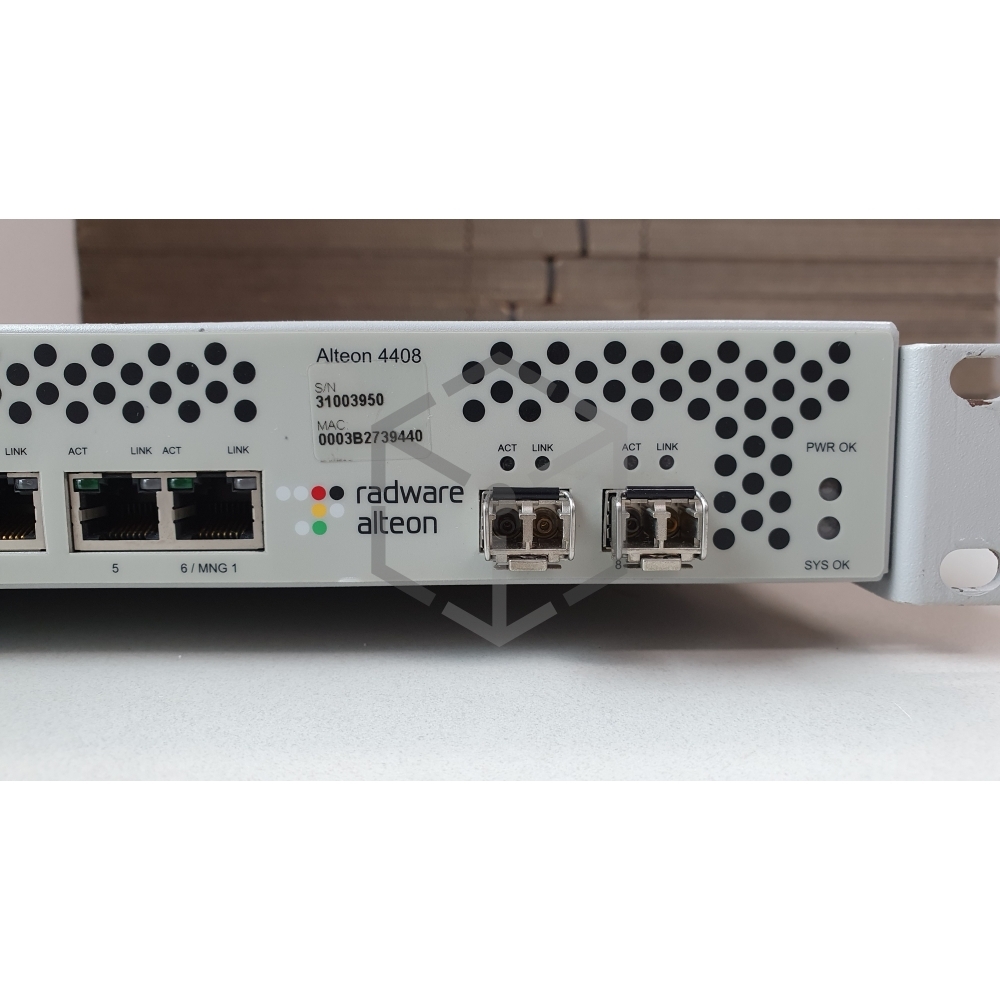 Radware Alteon 알테온 4408 라드웨어 네트워크 L4 부하분산 중고스위치 국내재고 - SUGARCUBE