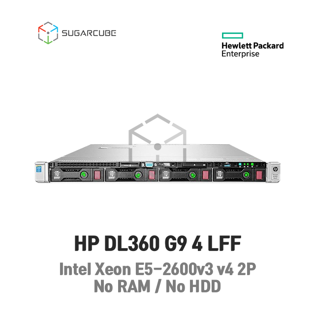 HP DL360 G9 4 LFF