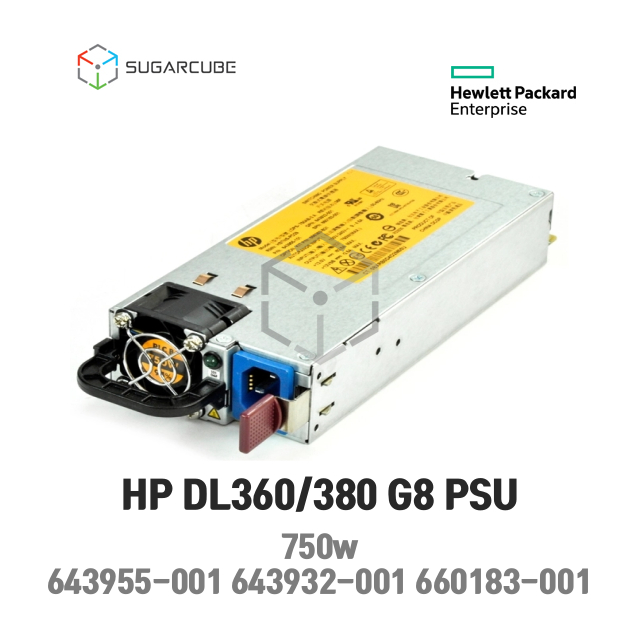 서버전원 HP DL360 DL380 G8 750W PSU 643955-001 643932-001 660183-001 656363-B21