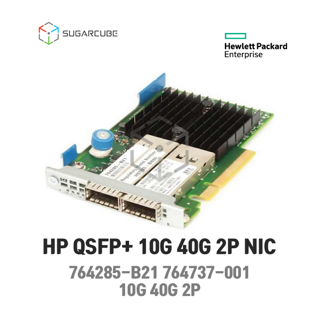 HP 764285-B21 764737-001 10G 40G 2Port 서버랜 도터보드 서버랜카드