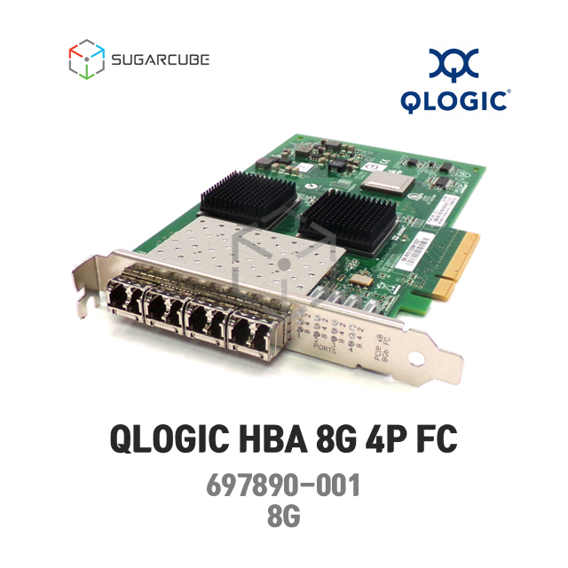Qlogic PX4810402-06 QLE2564 8GB Quad Port FC HBA