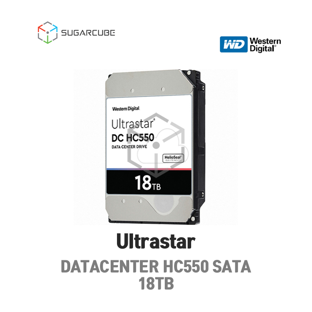 Western Digital DC HC550 18TB 512MB SATA Ultra 고용량하드