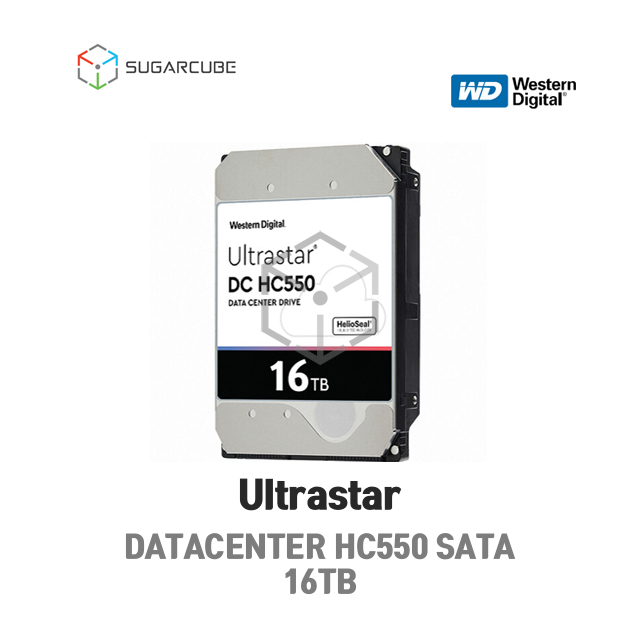 Western Digital DC HC550 16TB 512MB SATA Ultra 고용량하드