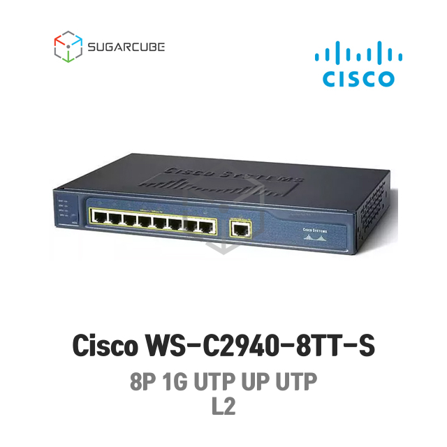 Cisco WS-C2940-8TT-S 시스코 네트워크 L2 L3 중고스위치