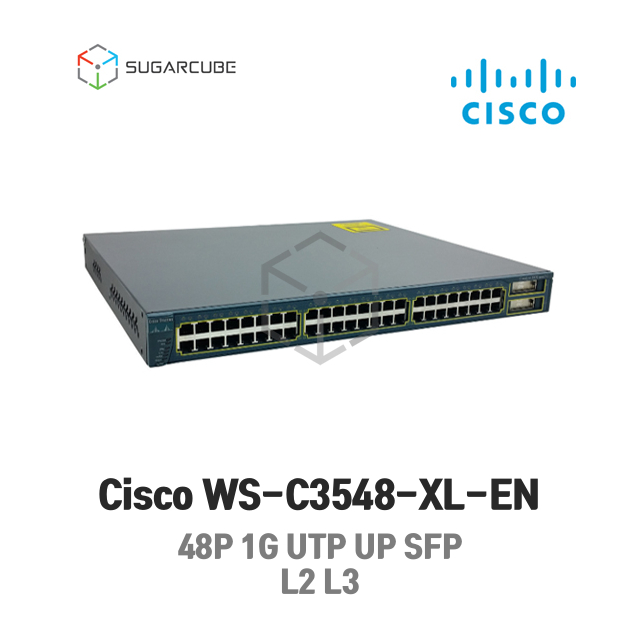 Cisco WS-C3548-XL-EN 시스코 L2 L3 중고스위치