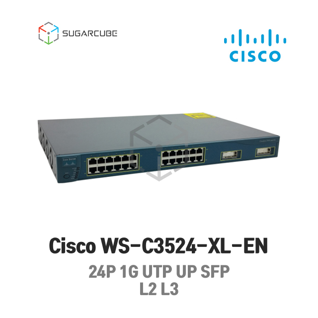 Cisco WS-C3524-XL-EN 시스코 L2 L3 중고스위치