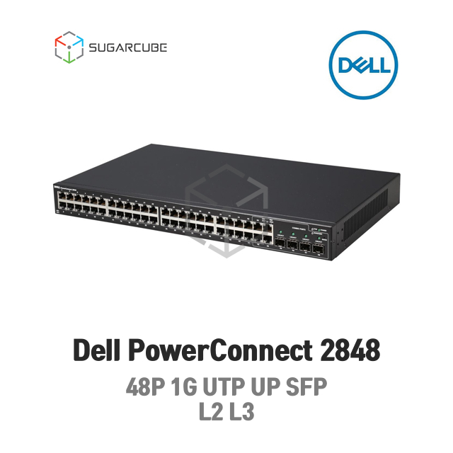 Dell PowerConnect 2848 델 네트워크 L2 L3 중고스위치