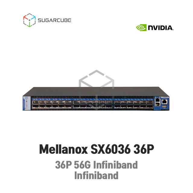 Mellanox SX6036 36P 56GbE InfiniBand 멜라녹스 인피니밴드 중고스위치