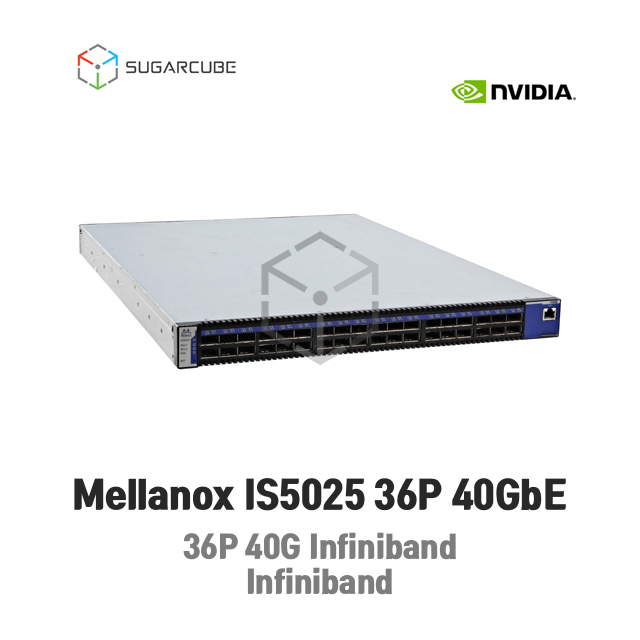 Mellanox IS5025 36P 40GbE InfiniBand 멜라녹스 인피니밴드 중고스위치