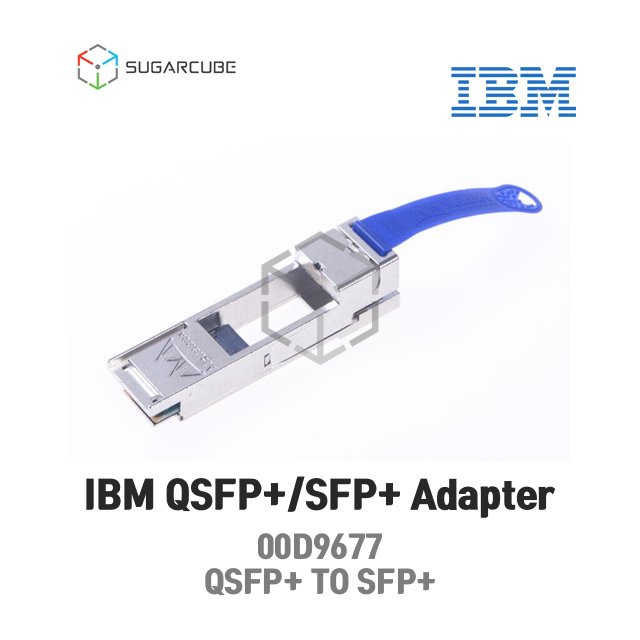 IBM Mellanox 00D9677 QSFP+/SFP+ Transceiver Adapter 변환어뎁터