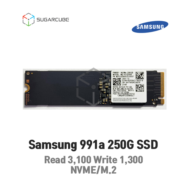 삼성 Samsung 991a 250G 중고SSD M.2 서버SSD