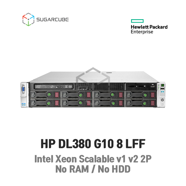 HP ProLiant DL380 G10 Gold 6130 2P 128G 32코어 8 LFF 중고