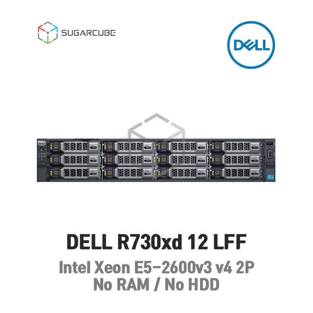 DELL Poweredge R730 E5-2620v3 2P 64G 12코어 12 LFF 중고