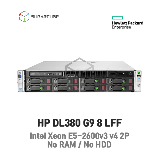 HP ProLiant DL380 G9 E5-2620v4 2P 64G 16코어 8 LFF 중고