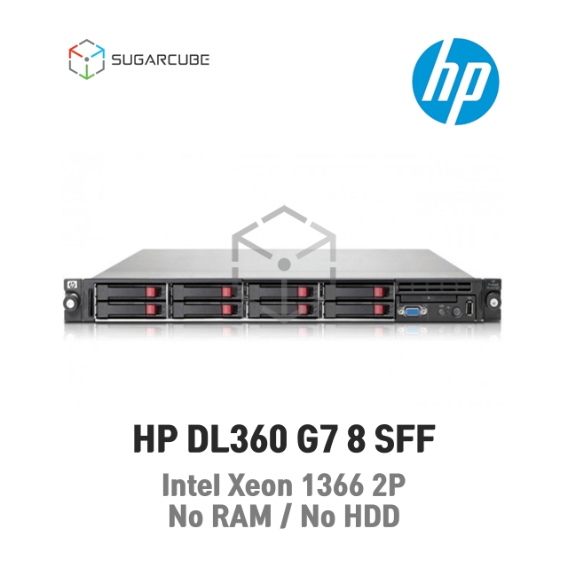 HP ProLiant DL360 G7 x5650 2P 96G 12코어 8 SFF 중고