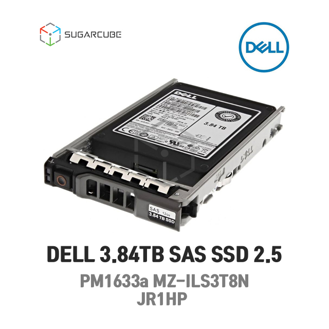 DELL 3.84TB JR1HP 12G SAS 2.5 PM1633a MZ-ILS3T8N 서버SSD