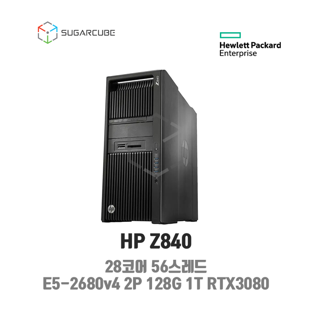 HP Z840 E5-2680v4 2P 128G 1T RTX3080 28코어 중고