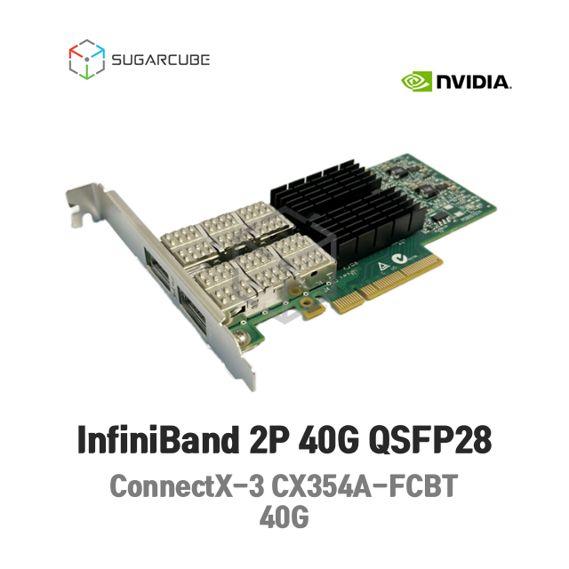 Mellanox ConnectX-3 CX354A-FCBT 40G QSFP28 InfiniBand 인피니밴드