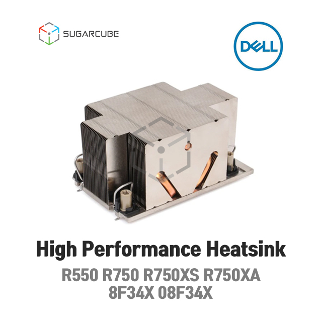 DELL High Performance Heatsink 8F34X 08F34X PowerEdge R550 R750 R750XS