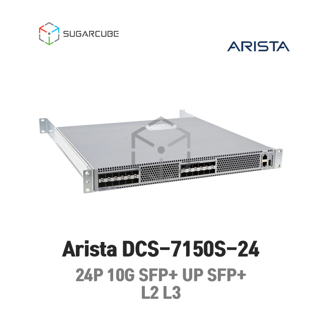 Arista DCS-7150S-24 24P 10G SFP L2 L3 중고스위치