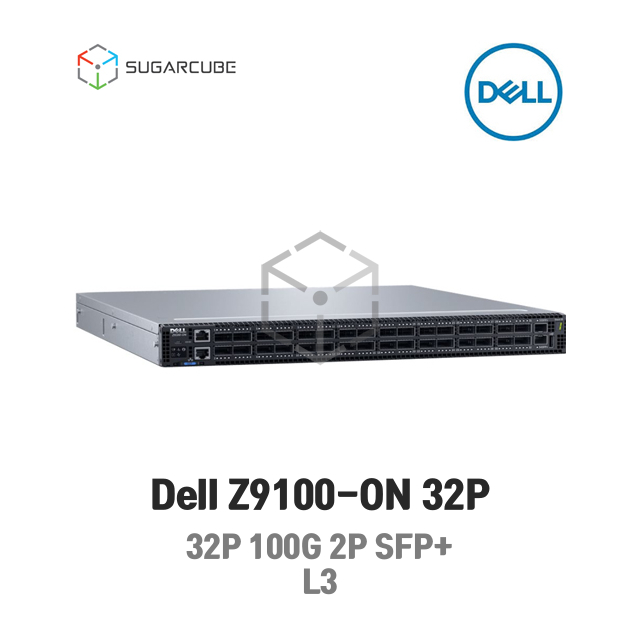 Dell Z9100-ON 32P 100GbE 32P 2 SFP+ L3 100G 중고스위치