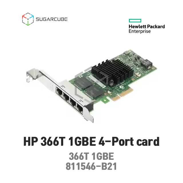 HP 366T 1GBE 4-port network card 811546-B21