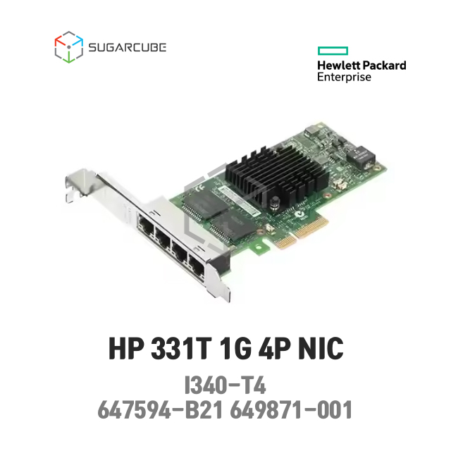 HP 331T 1G 4P I340-T4 647594-B21 649871-001 서버랜카드