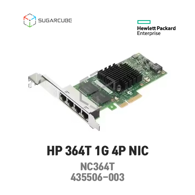 HP 364T 1G 4P 435506-003 NC364T 서버랜카드