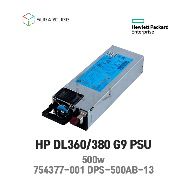 서버파워 HP DL360 DL380 G9 500W 754377-001 DPS-500AB-13