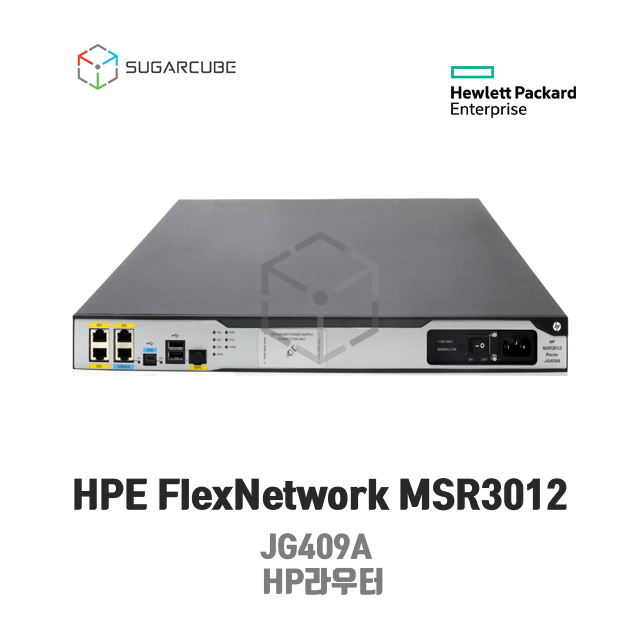 HPE FlexNetwork MSR3012 AC Router JG409A HP라우터