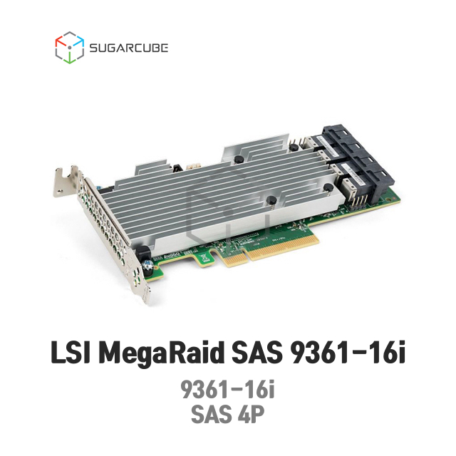 LSI MegaRaid SAS 9361-16i RAID Card 배터리포함 레이드카드