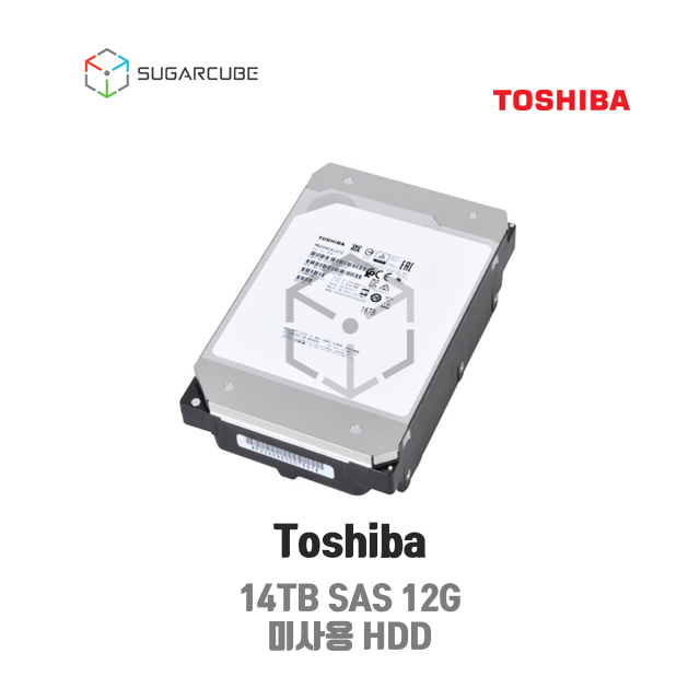 Toshiba 14TB 512MB SAS 12G HDD 고용량하드 미사용