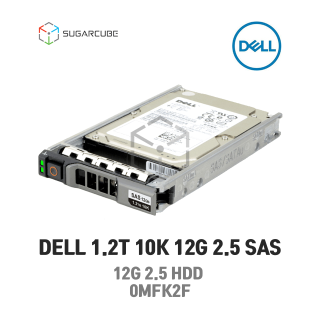 DELL 1.2TB SAS 10K 12G 2.5 HDD 0MFK2F 중고서버하드