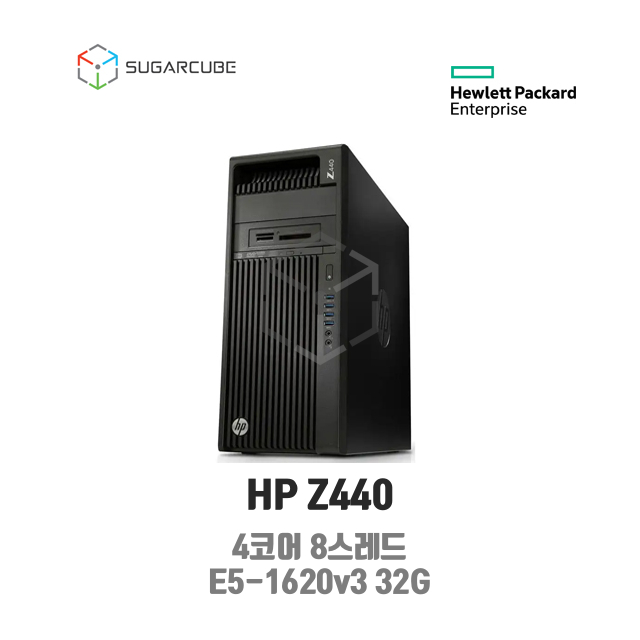 중고워크스테이션 HP Z440 E5-1620v3 32G 4코어