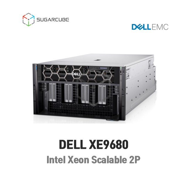 델 DELL XE9680 96코어182스레드 1TB 딥러닝 인공지능 Tesla H200 SXM5 8개