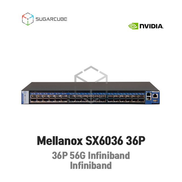 Mellanox SX6036 36P 56GbE InfiniBand 멜라녹스 인피니밴드 중고스위치
