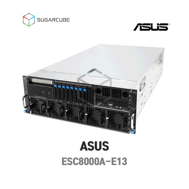 GPU서버 ASUS ESC8000A-E13 32C 64T 1TB 7.68T H200 141G 4